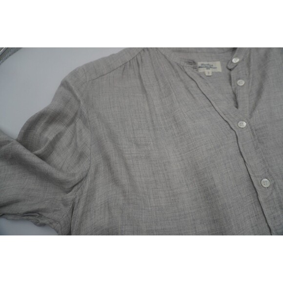 Hartford Women's Grey Long Sleeve Slip Neck Office/Work Tunic Blouse Size 2 - Picture 6 of 8